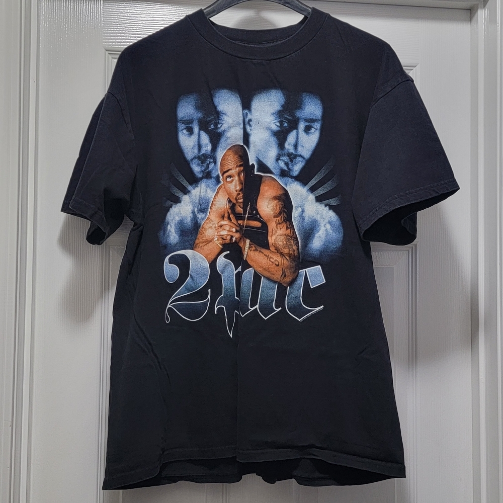 Vintage Y2K Tupac 2Pac Thug Passion Only‎ God Can Judge Me Rap Tee T-Shirt XL